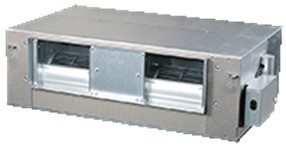 Фанкойл канальный высоконапорный 2-трубный MAJATSU MJTE112H0EN1