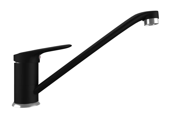 Cмеситель ULGRAN Quartz UQ-004-07, уголь