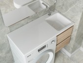 100 Раковина Kamilla правая (с кронштейном) 100 Раковина Kamilla правая (с кронштейном)