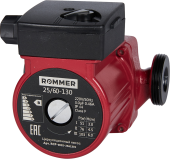 Циркуляционный насос Rommer RCP-0002 25/60-130 Циркуляционный насос Rommer RCP-0002 25/60-130