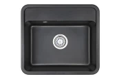 5601, ЧЁРНЫЙ, кухонная мойка, СтандАРТ кварц 5601, ЧЁРНЫЙ, кухонная мойка, СтандАРТ кварц