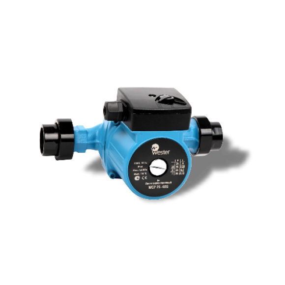 Насос циркуляционный Wester WCP 25-20G (с гайками)